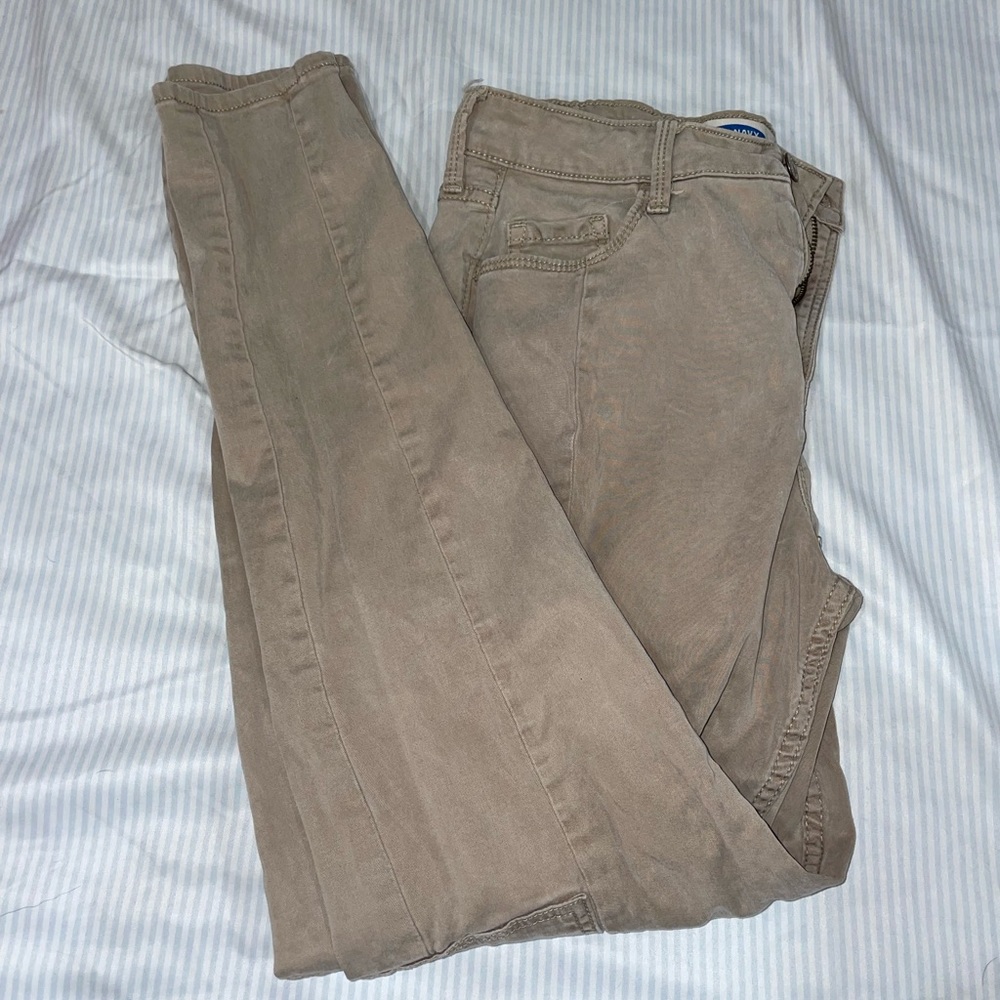 Old Navy Khaki Rockstar Skinny Cargo jeans